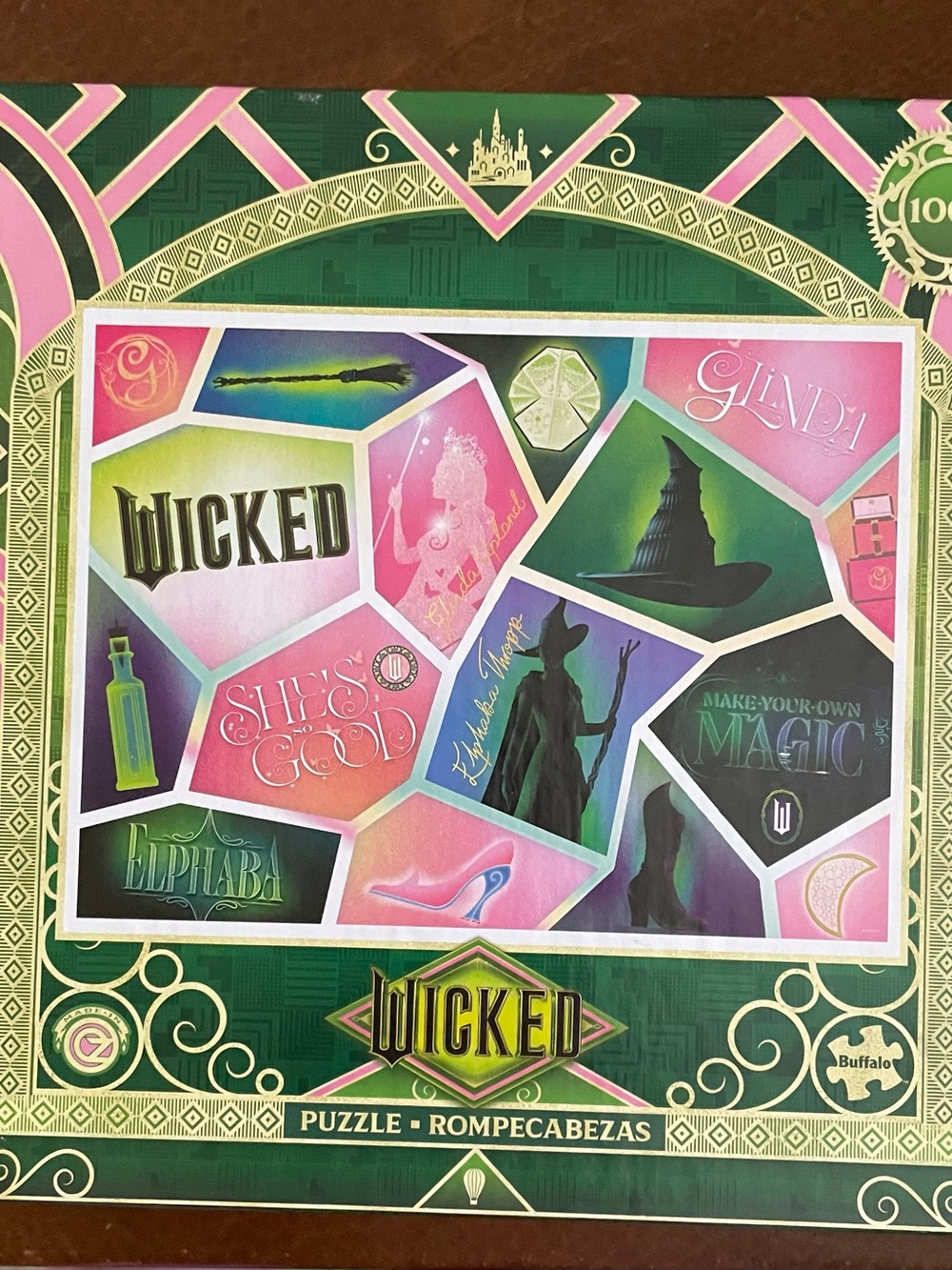“Wicked” 1000 Piece Jigsaw Puzzle Make Your Own Magic